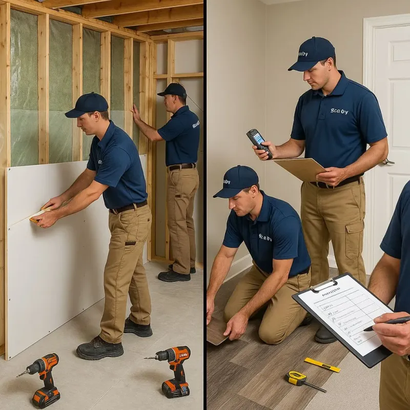 Repairs and Reconstruction process in Westminster, CO